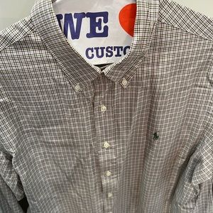 Ralph Lauren XL custom fit long sleeve button down shirt